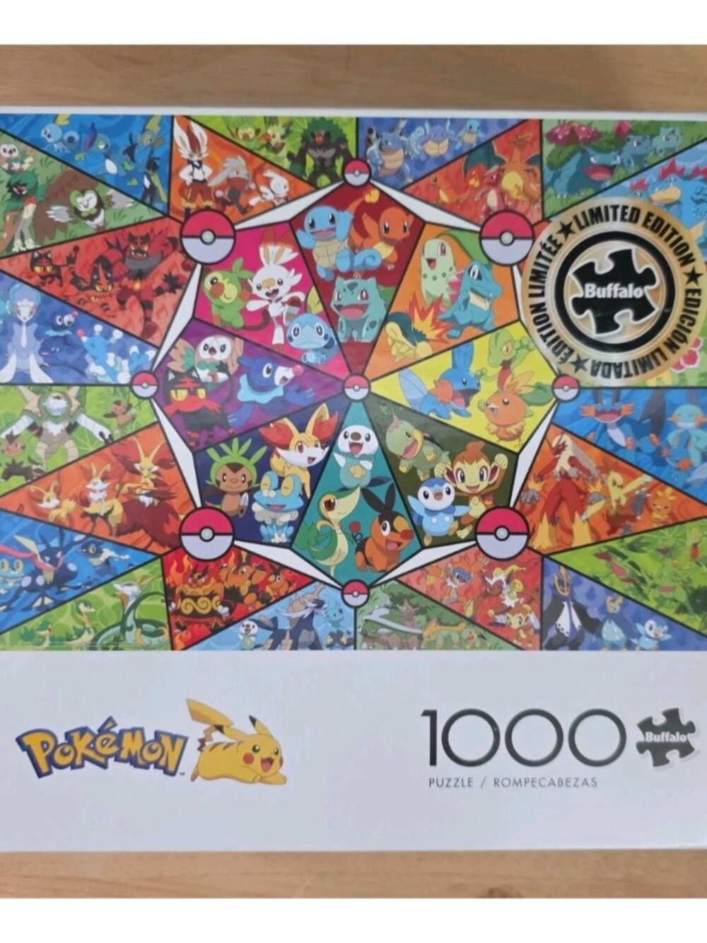 Buffalo Games Premium Quality Interlocking Jigsaw Puzzle, 1000 Piece (Pokemon)